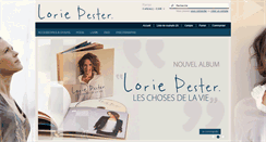 Desktop Screenshot of lorieofficiel.com